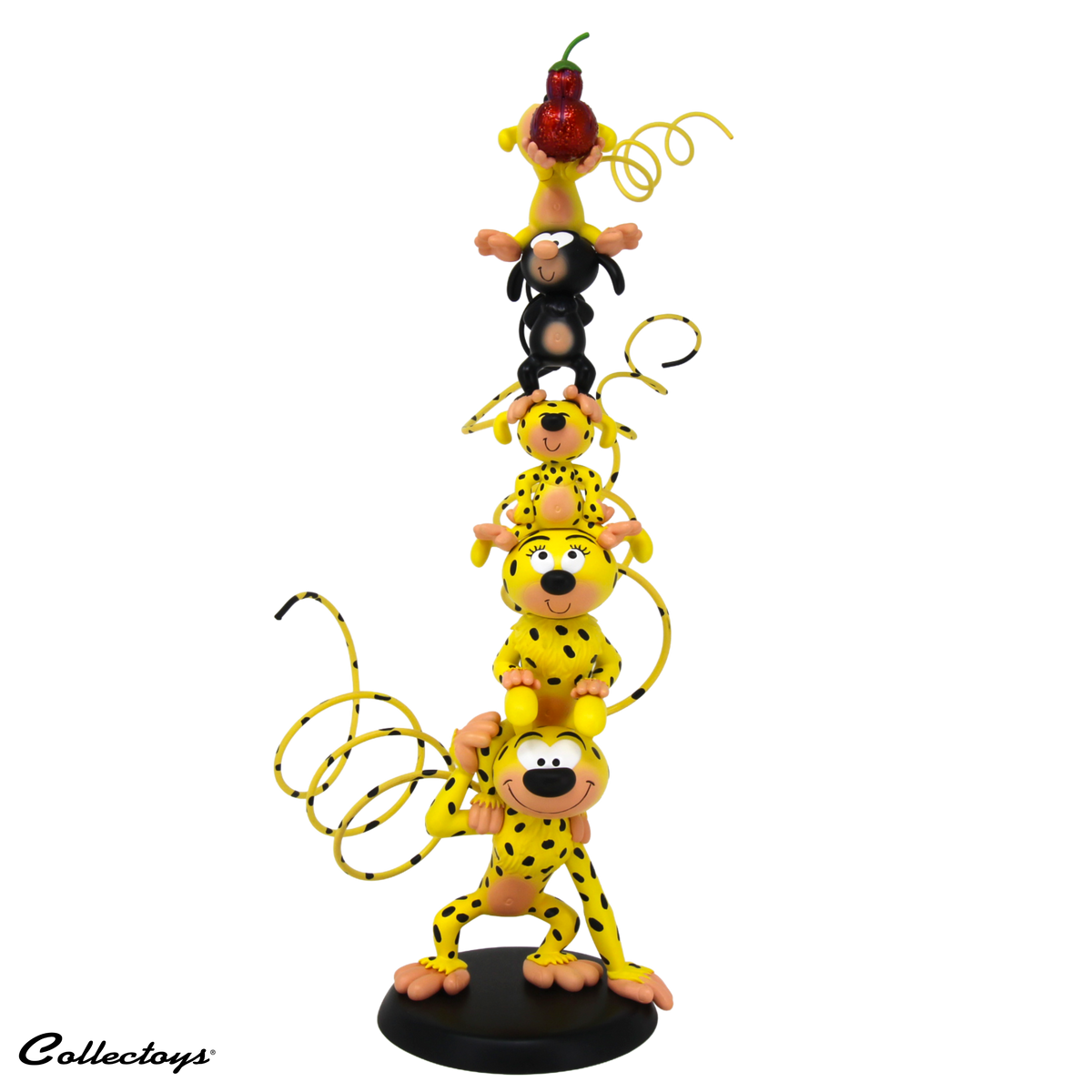 Grande Figurine Marsupilami Creuse – Plastique Dur – Années 70/80 – Vintage