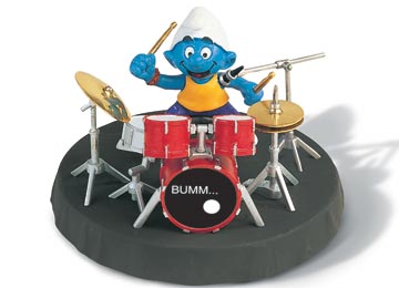 Les schtroumpfs boite 40623 le batteur