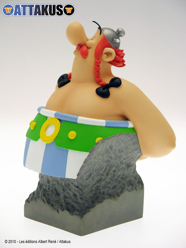 Sold Price: Leblon-Delienne gros Astérix rêveur, résine. Certificat n