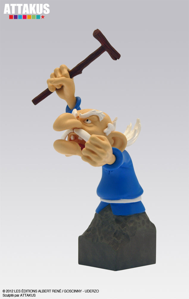 Buste Astérix En Résine - Atlas Marie Leblon - Neuf Sous Blister - Collection