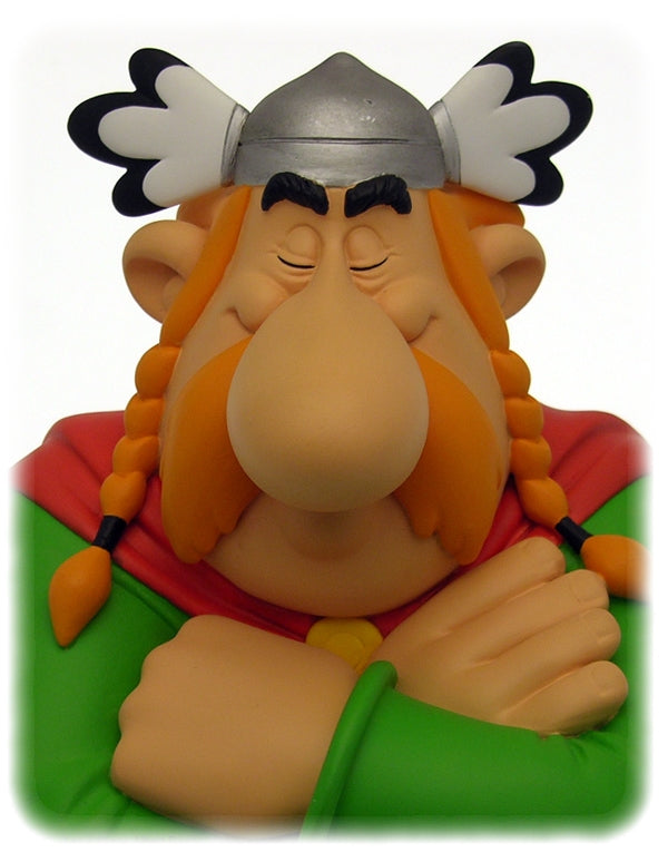 Buste Figurine Assurancetourix Attakus - Astérix, Résine, Neuf