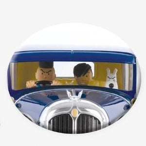 Voiture Tintin Le Lotus Bleu - 1/24 - Hachette - Occasion