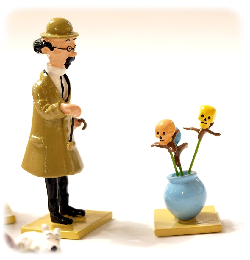 Figurine Tournesol En Jardinier – Tintin – Moulinsart – Collection Officielle (n°28)