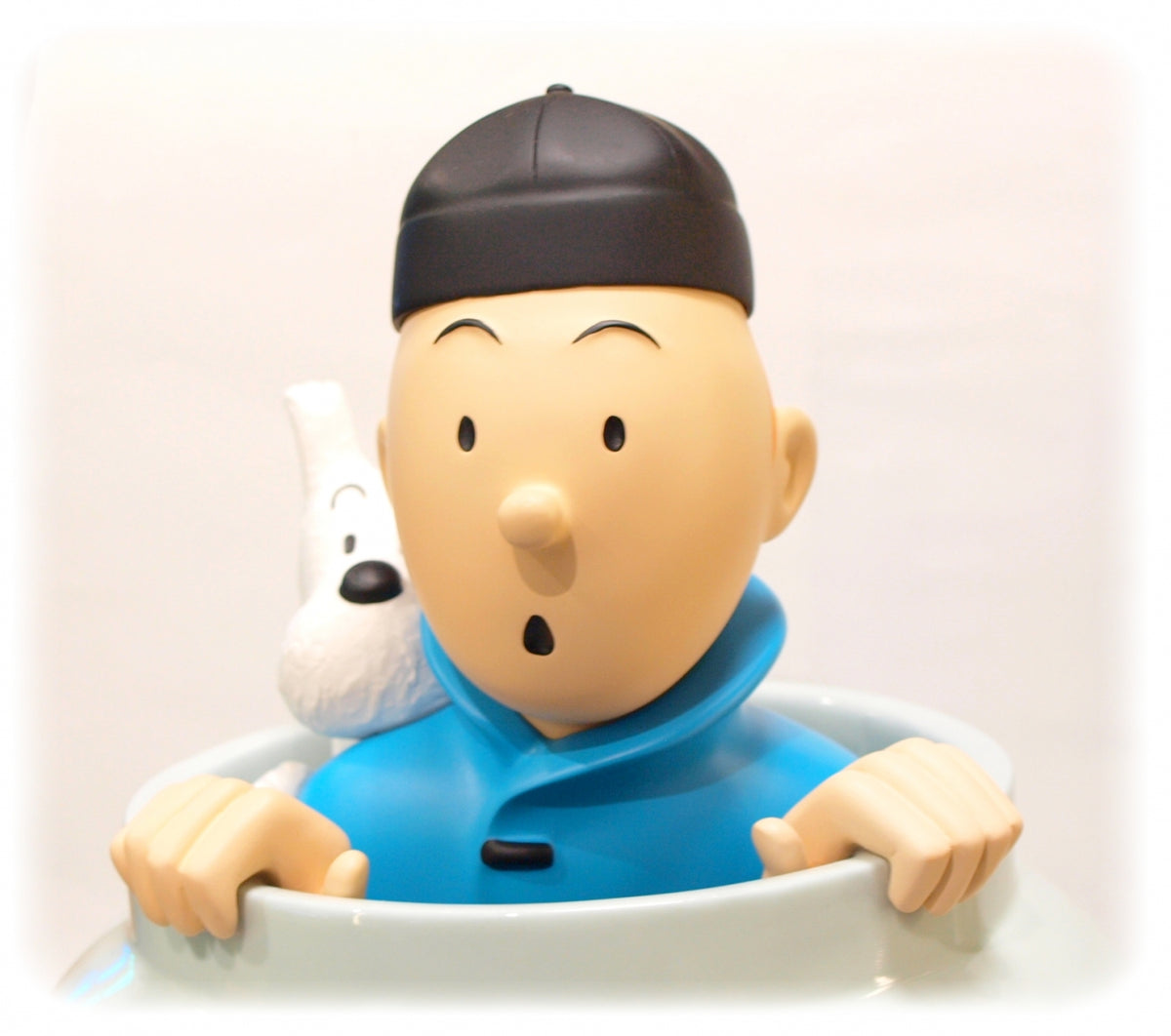 Buste Tintin pull overt # Buste Leblon Delienne Résine Buste Tintin pull overt # Buste Leblon Delienne Résine