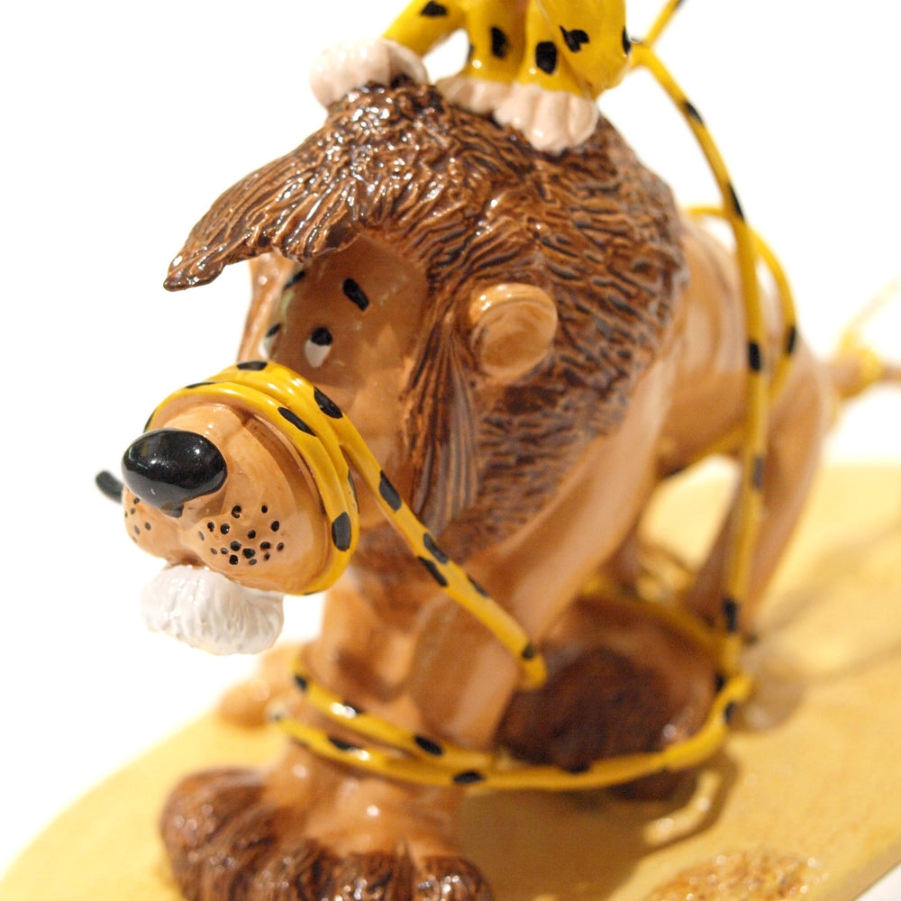 Figurine Marsupilami Pixi Metal – Le Lion Ligotant, œuvre De Franquin, N°268/350