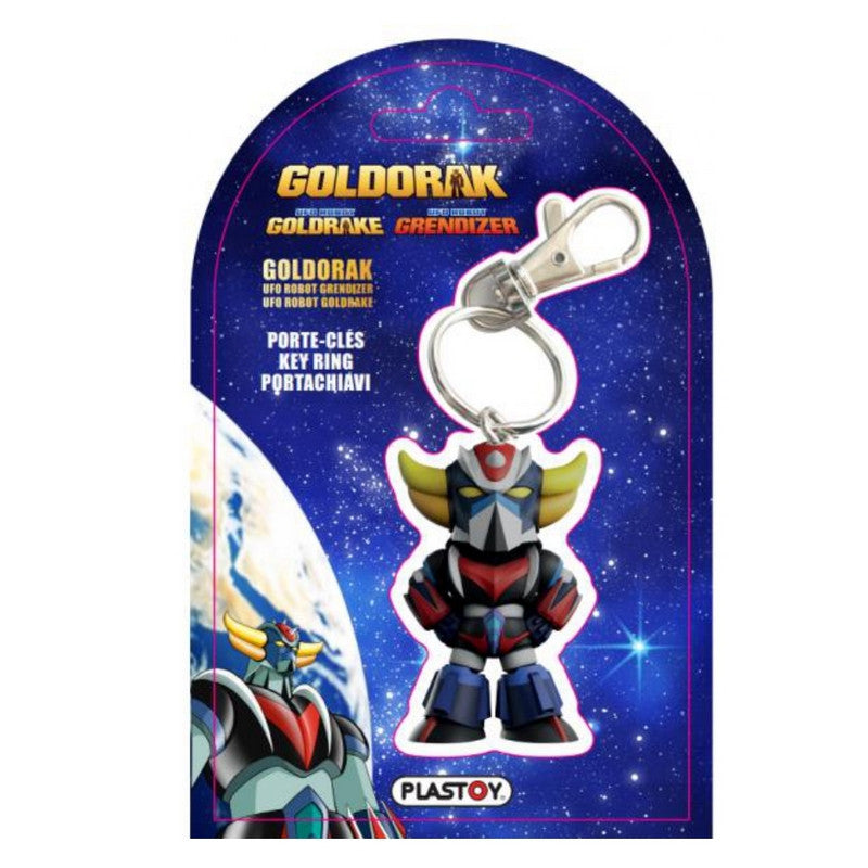 Grendizer UFO Robot Porte-clés Métal Tête Goldorak - 5 cm - pour homme fan - idée cadeau - pour clés de maison voiture