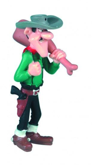 Figurines Frères Dalton (Lucky Luke) - Plastique Flexible Dargaud 1974 - Occasion - France