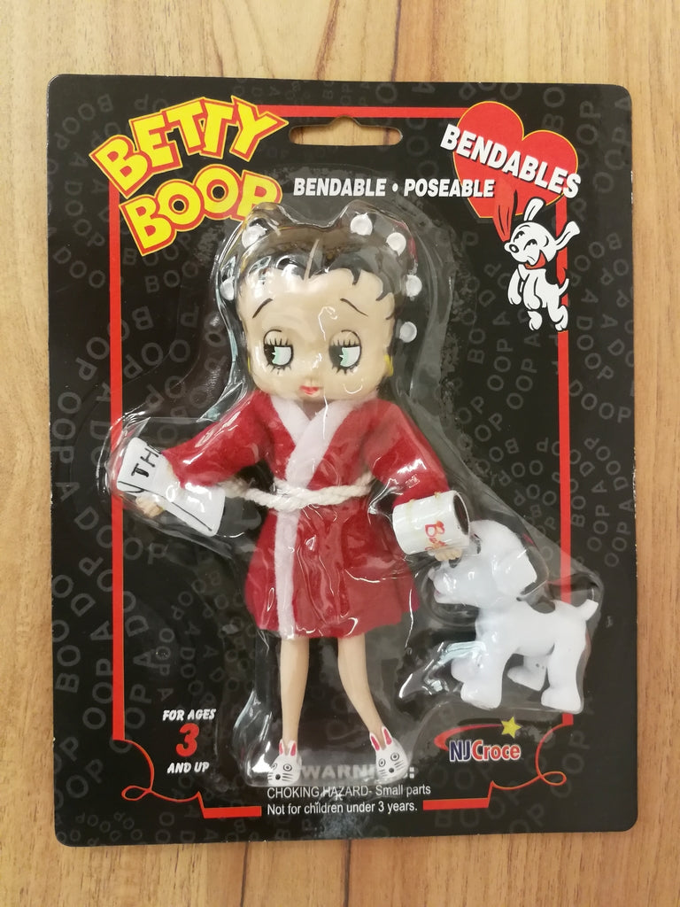 Lot De 2 Figurines Betty Boop - Porte-memo Clip Holder - Avenue Of The Stars - France 2000