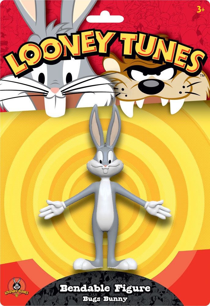 Figurine flexible Bugs Bunny NJCroce Looney Tunes Bendable