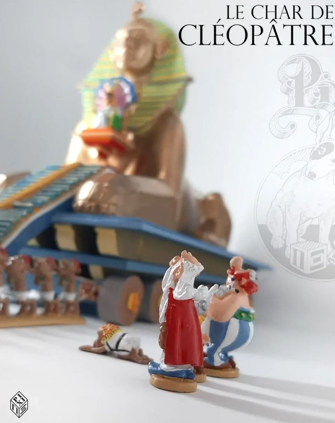 Figurine Pixi Asterix - panoramix sur sa charette / ref 4163 / tirage Figurine Pixi Asterix - panoramix sur sa charette / ref 4163 / tirage