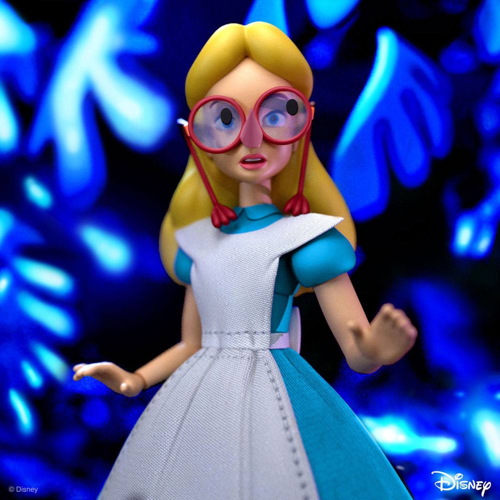 Disney - Feve Disney Alice Au pays des Merveilles 2002 Mat Porcelaine Miniature