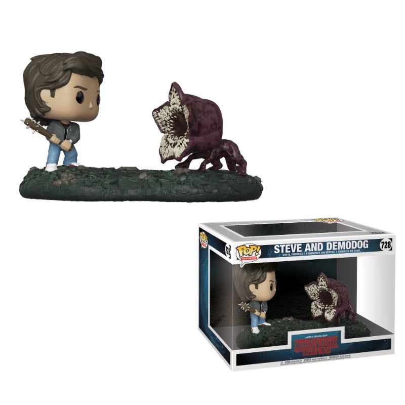 Funko Pop Movie Moments Steve and Demodog Stranger Things #728