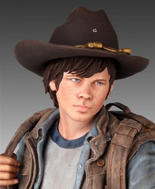 THE WALKING DEAD (TV): CARL GRIMES buste résine 1/6 15 cm