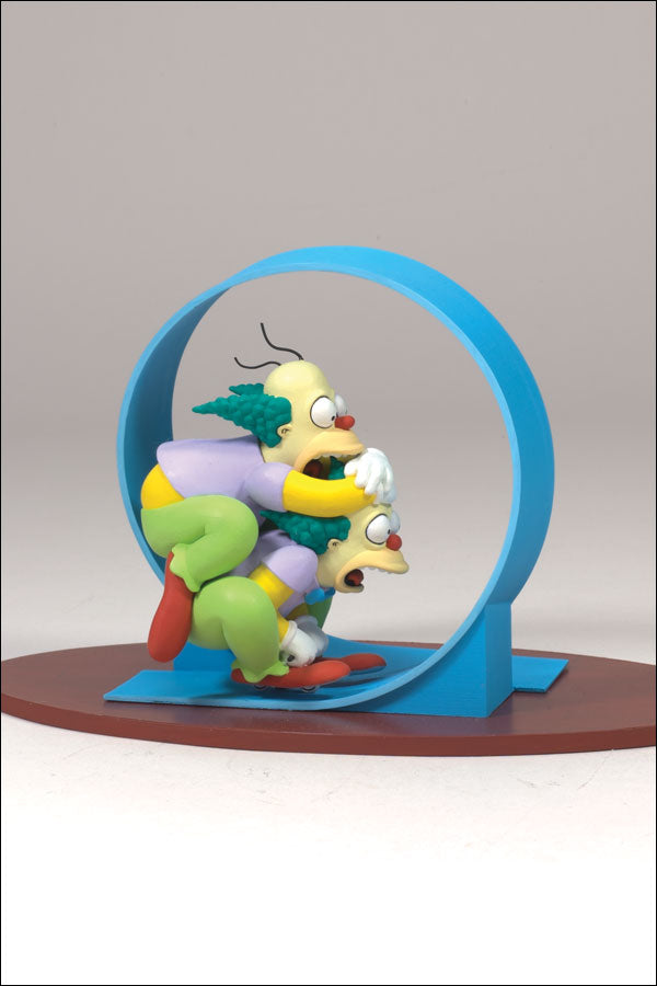 Figurine McFarlane Toys Simpsons Homer Et Krusty Episode 2f12, Neuve Sous Blister