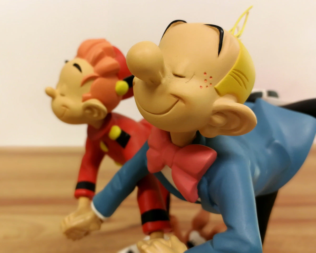 Spirou la course poursuite (Leblon-Delienne): Figurines BD chez Leblon