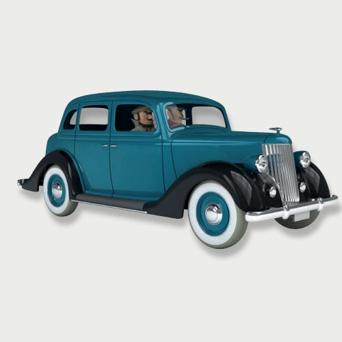 Voiture De Collection Tintin - Ford D'Alonzo Perez - Hachette 1/24 En Blister