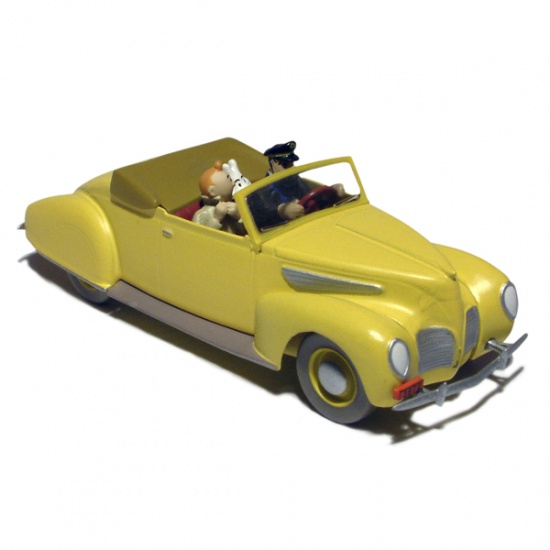EN VOITURE, TINTIN - HADDOCK'S CAB FROM THE 7 CRYSTAL BALLS