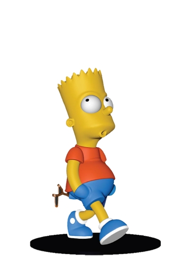 THE SIMPSONS: BART - 9 cm resin statue