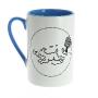 TINTIN: CINEASTE & DANOIS - 10.5 cm porcelain mugs 2 pack