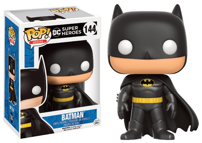 BATMAN: BATMAN, FUNKO POP! HEROES #144 - figurine vinyl 10 cm
