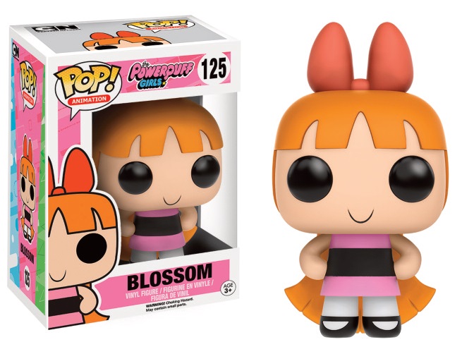 THE POWERPUFF GIRLS: BLOSSOM, FUNKO POP! ANIMATION #125 - figurine vinyl 10 cm