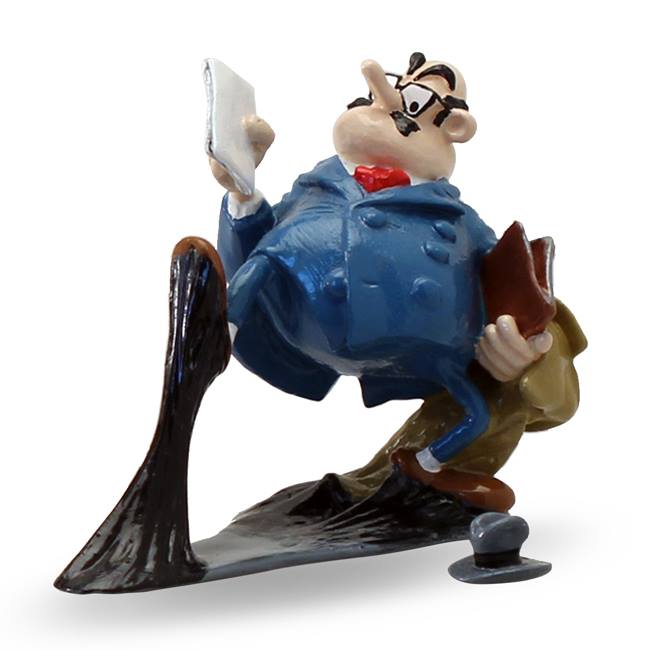 GASTON: DE MESMAEKER ET LA CIRE (Collection Gaston Inventions) - figurine métal 6 cm (pixi 6577)