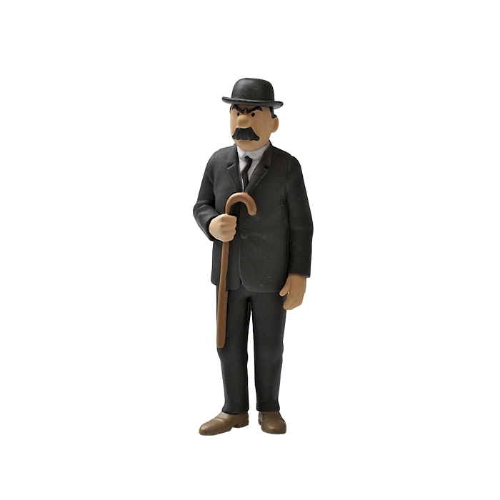 TINTIN: DUPONT CANNE - figurine plastique (petit modèle)