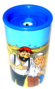 TINTIN: LE CRABE AUX PINCES D'OR - taille-crayons