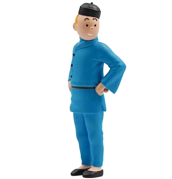 TINTIN: LOTUS - figurine plastique (grand modèle) série 3 #9