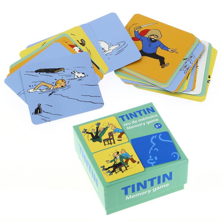 TINTIN: MEMORY GAME ACTIONS - jeu de cartes