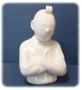 TINTIN: TINTIN BRAS CROISES, version brillante - buste en porcelaine 12 cm