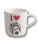 TINTIN: I LOVE MILOU - mug porcelaine