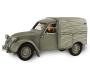 LE GARAGE DE FRANQUIN, SPIROU: 2 CV CITROEN FOURGONNETTE 1955 LE GORILLE A BONNE MINE - véhicule en résine 31 cm