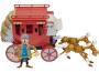 LUCKY LUKE: HANK BULLY & LA DILIGENCE - coffret figurine articulée 10 cm + véhicule