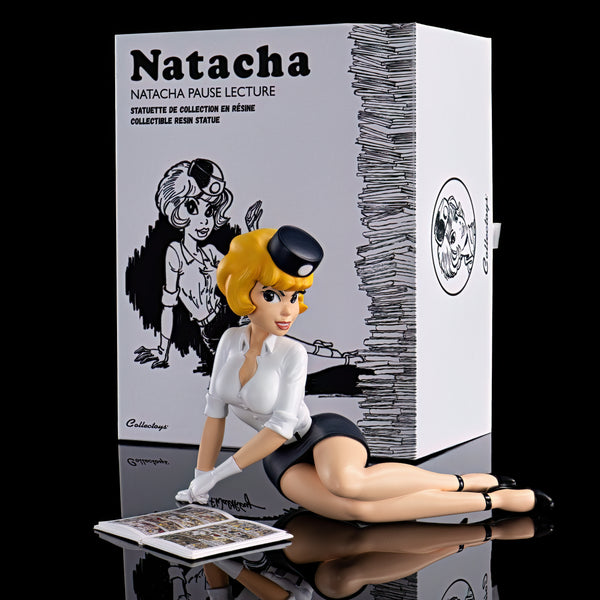 Statuette de collection Natacha Pause lecture Collectoys 2026 (000341)