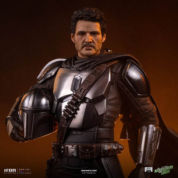 Statuette de collection Star Wars The Mandalorian & Grogu - The Mandalorian Movie, Iron Studios Legacy replica 1/4 2026