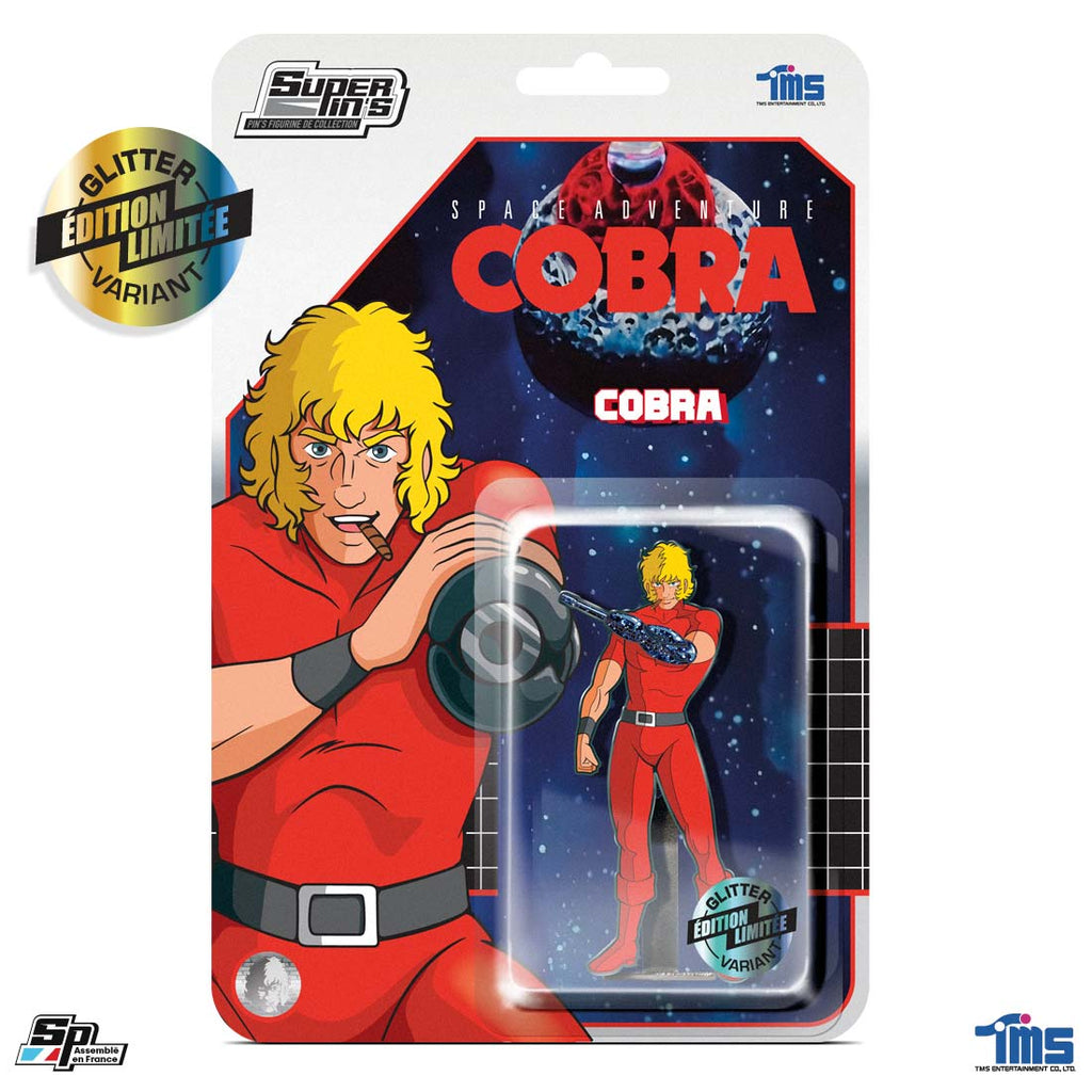 Figurine/Pin's Cobra (Glitter Variant) en blister card SP Collections 2024