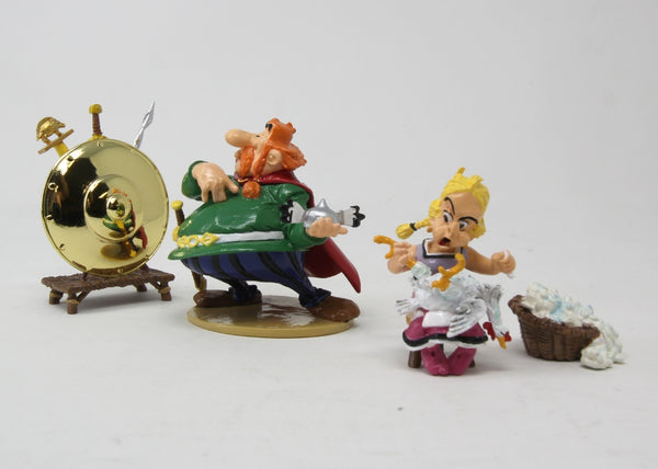Figurine Pixi Astérix: Abraracourcix au bouclier miroir, collection Pixi Classique 2025 (2392)