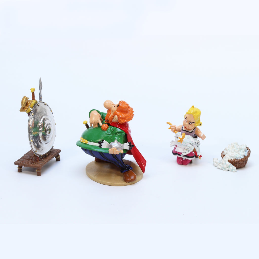 Figurine Pixi Astérix: Abraracourcix au bouclier miroir, collection Pixi Classique 2025 (2392)