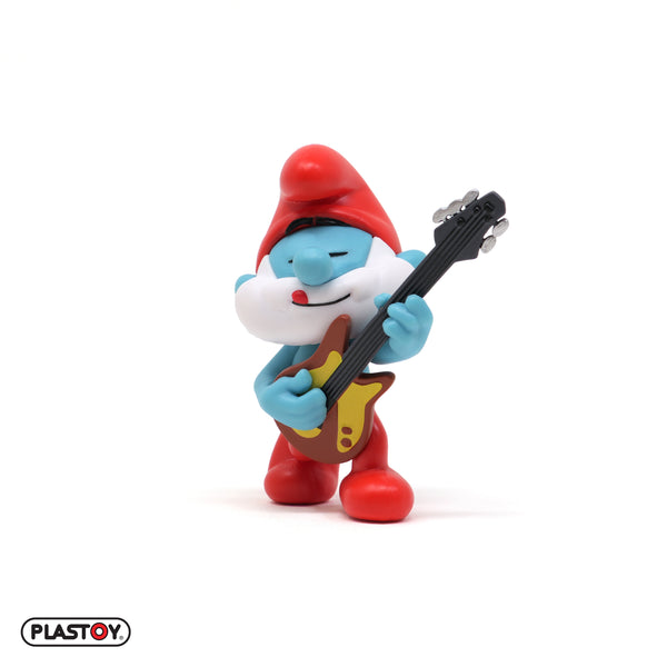 Figurine Les Schtroumpfs Le Grand Schtroumpf Guitariste Plastoy 2026 (040032)