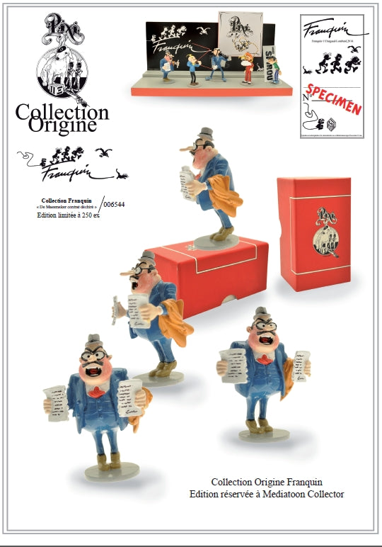 Figurine Pixi Franquin Demesmaeker 2ème Version - Astérix Et Obélix, Plomb, 2006