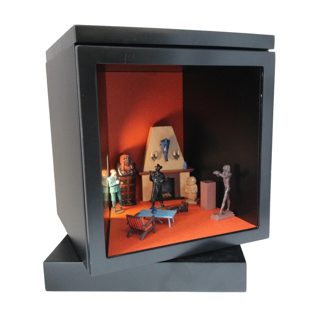 Figurine Pixi Blake & Mortimer: Mortimer démasquant Guinea Pig, collection Pixirama 2025 (06801)