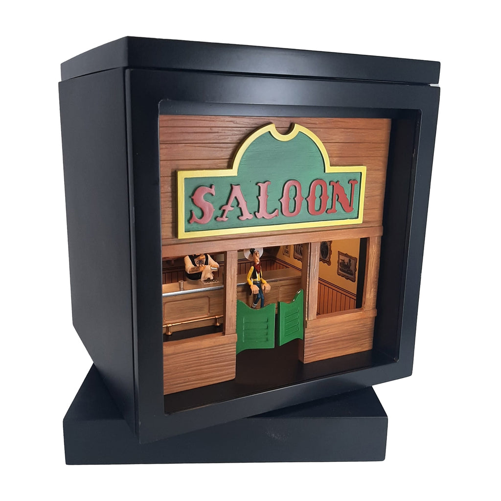 (boite endommagée) Figurine Pixi Lucky Luke: le Saloon, collection Pixirama 2025 (06805)