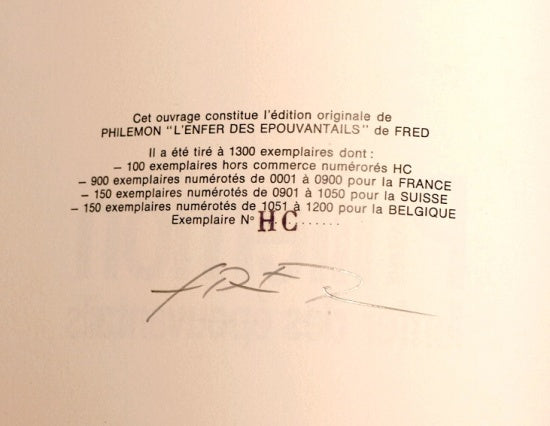 PHILEMON - TIRAGE DE TETE