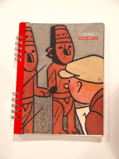 TINTIN - AGENDA DE BUREAU 2009