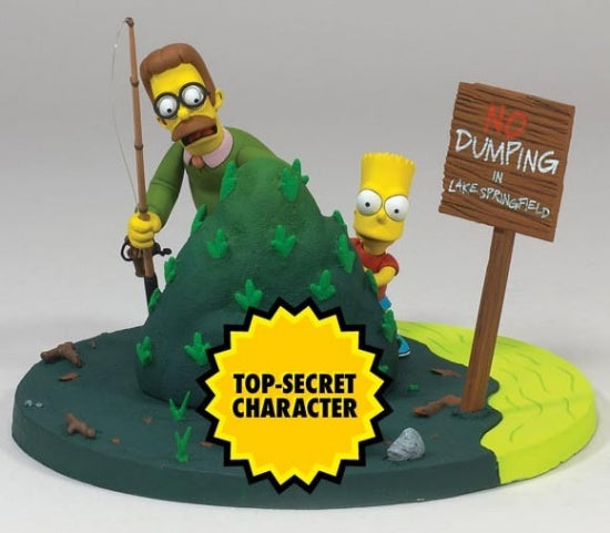 LES SIMPSON: WHAT YOU LOOKIN' AT? - diorama figurines plastiques