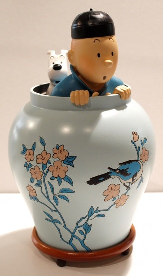 Hergé] Tintin sculpture in Netherlands