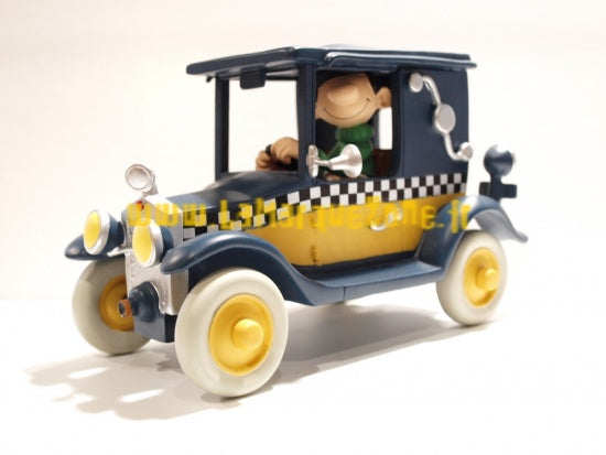 Figurine Gaston Lagaffe et sa Fiat 509 Maris Jothieu 2020 - La Marque Zone