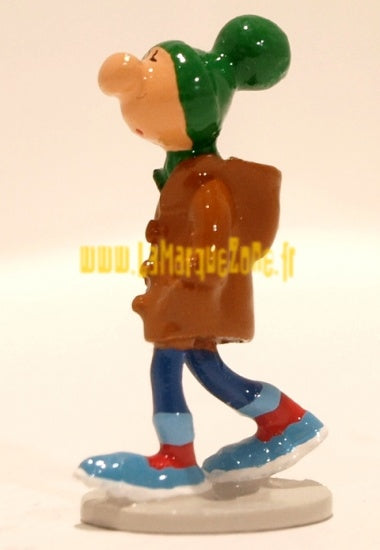 GASTON: DUFFLE COAT - mini figurine métal 2 cm