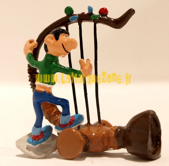 GASTON: GAFFOPHONE - mini figurine métal 4 cm